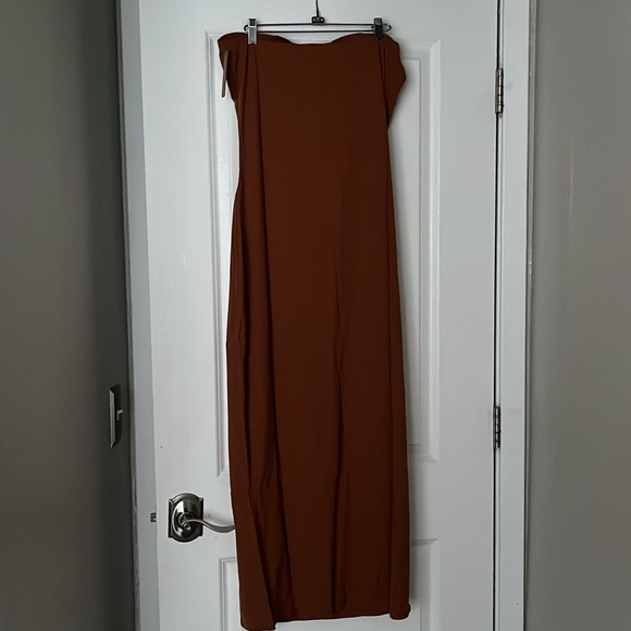 LIMITED EDITION Bronze SKIMS Fits Everybody Tube Dress Size 3X NWT - Picture 4 of 7